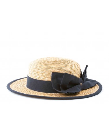 i-Smalls Womens Colourful Narrow Brim Ribbon Braided Summer Bucket Hat 